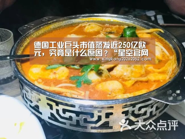 德国工业巨头市值蒸发近250亿欧元,究竟是什么原因?“星空官网”(图1) 星空体育